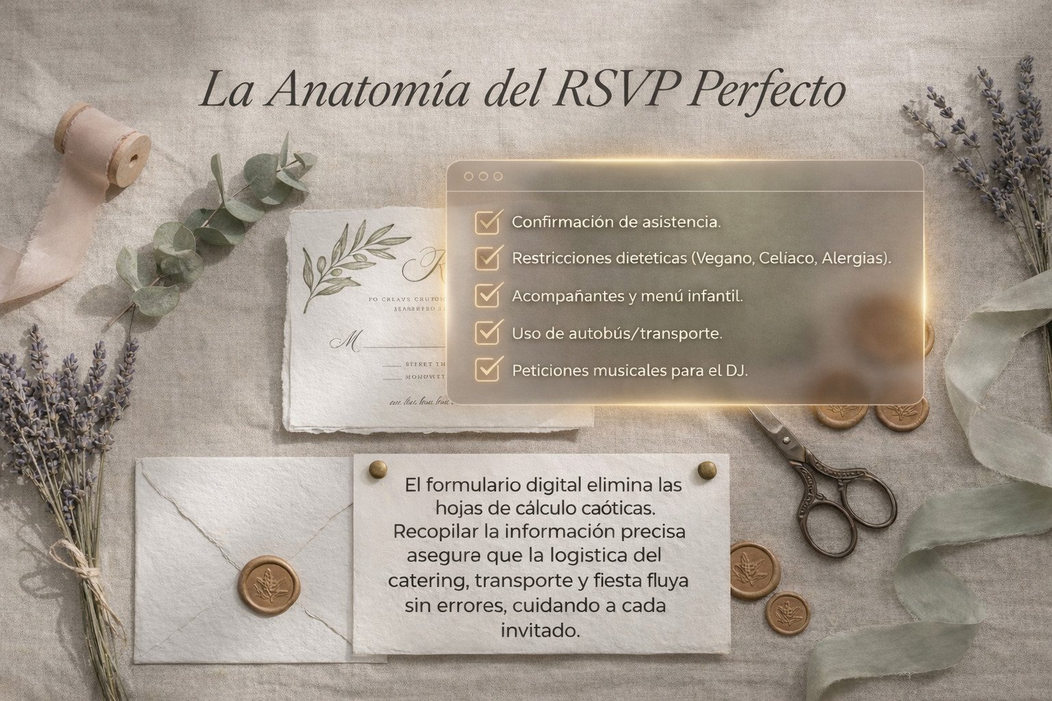 Gestión de invitados bodas: cómo el RSVP digital ahorra 20 horas de trabajo