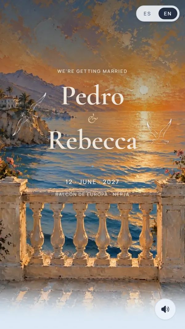 Header of the Costa de Ensueño invitation