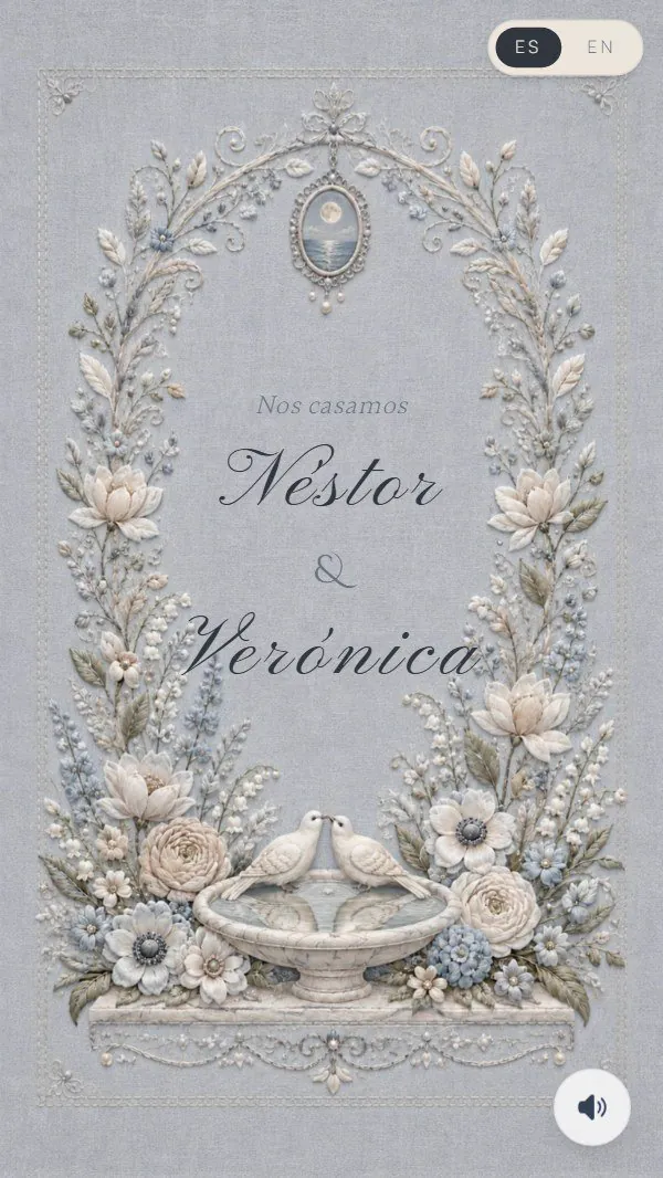 Cabecera de la invitación Couture Céleste